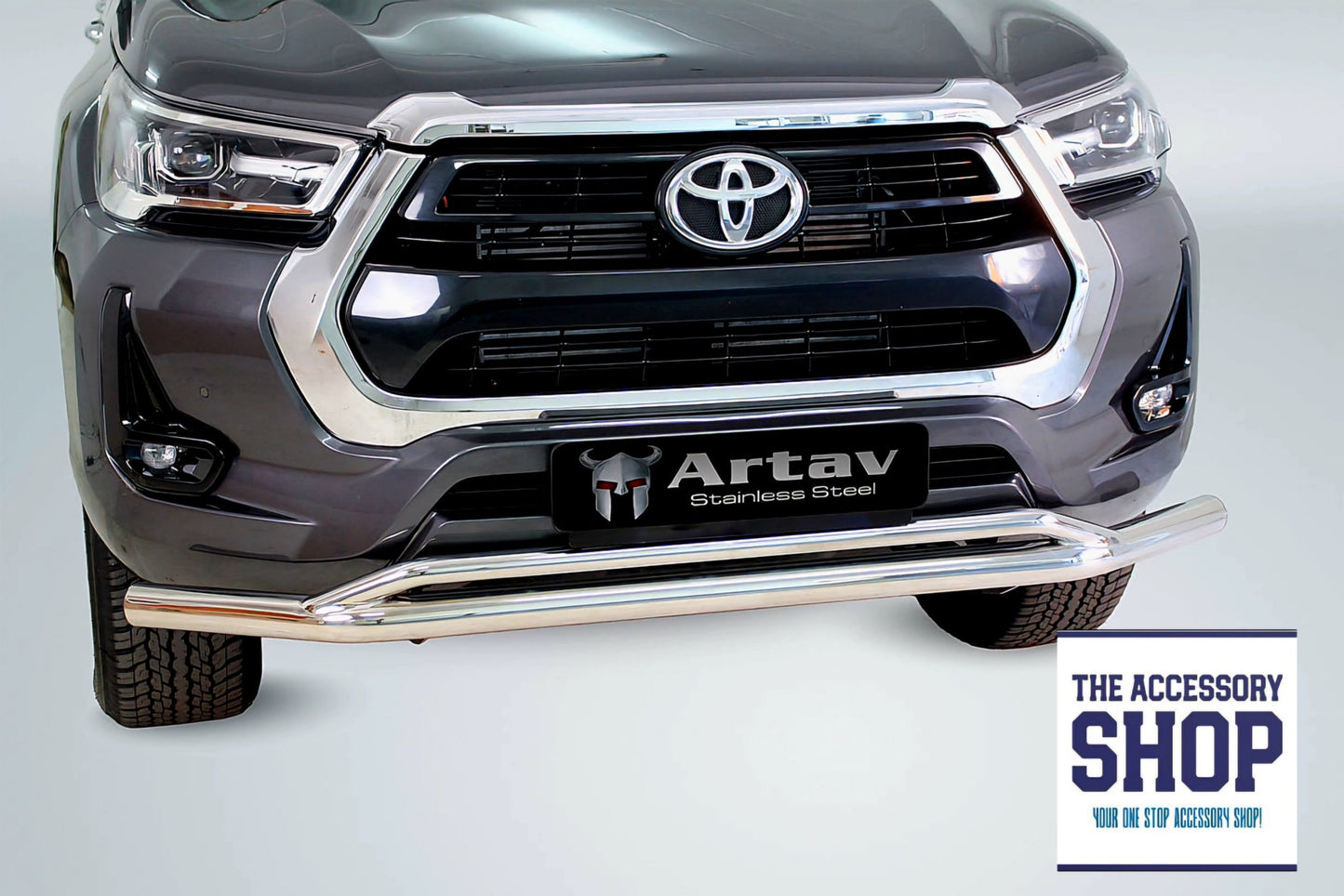 Toyota Hilux Front Styling Bar Stainless