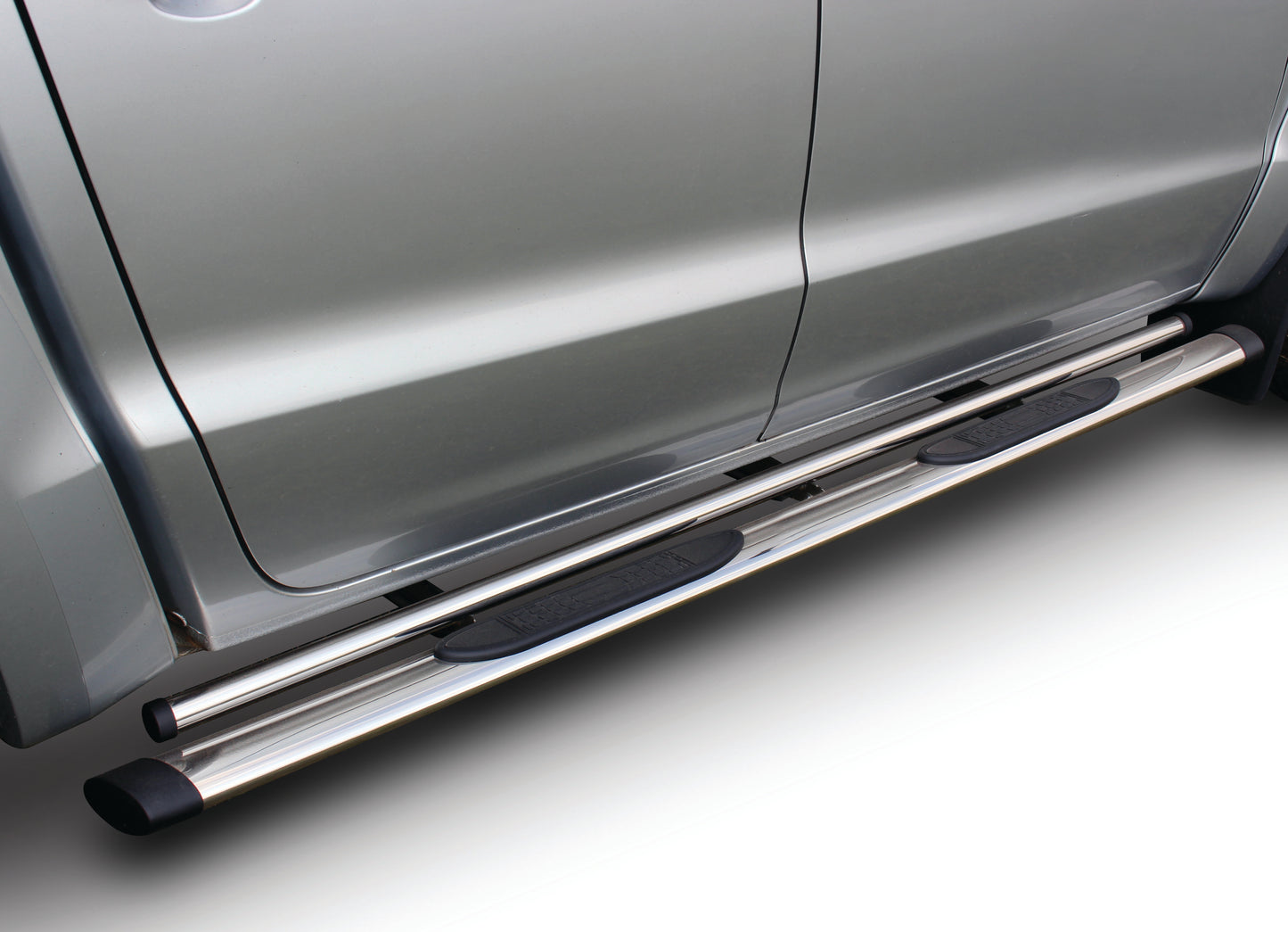 Amarok Fits 2011 to 2023 Stainless Steel OE Design Oval DC Side Steps (fits all models including Ultimate) (Product developed in 2017) UNBRANDED