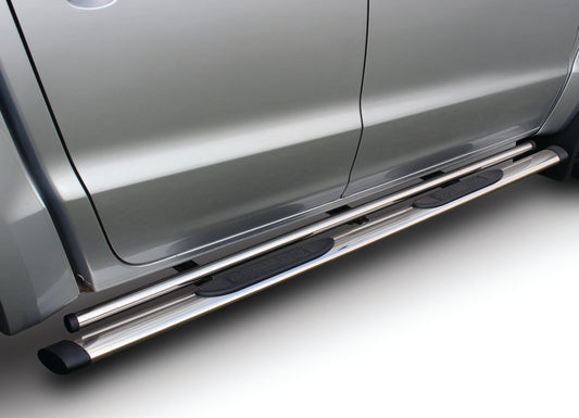 Amarok Fits 2011 to 2023 Stainless Steel OE Design Oval DC Side Steps (fits all models including Ultimate) (Product developed in 2017) UNBRANDED