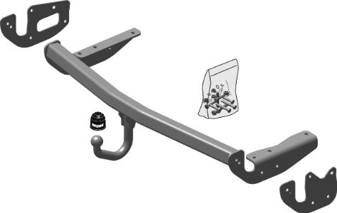 LEXUS RX (_U3_) SUV Fixed tow bar, Wiring Harness Included