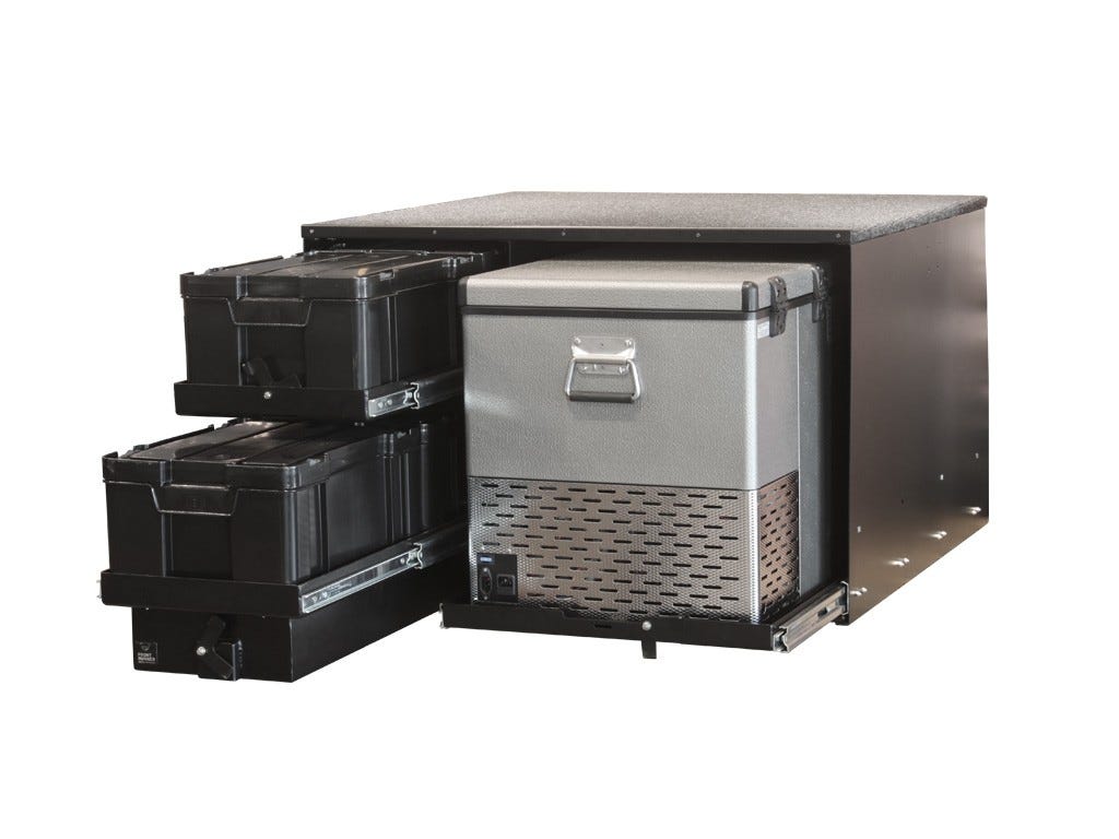 4 Cub Box Drawer AND Fridge Slide Combo