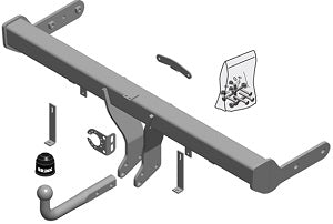 HYUNDAI TUCSON (TL, TLE) SUV Fixed tow bar, Wiring Harness Included