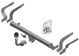 TOYOTA RAV 4 V (_A5_) SUV BMA towbar, Wiring Harness Included
