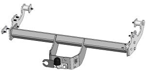 TOYOTA HILUX Pickup (D4D) Pickup Flange ball 2 holes, Wiring Harness Included