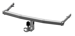 TOYOTA URBAN CRUISER SUV Fixed tow bar, Wiring Harness Included