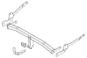MAZDA CX-60 (KH) SUV Fixed tow bar, Wiring Harness Included