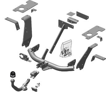 DAIHATSU TERIOS (J2_) SUV BMA towbar, Wiring Harness Included