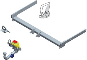 FORD KUGA I SUV Retractable, Wiring Harness Included