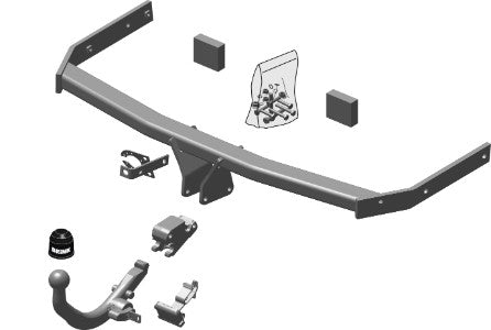 SEAT LEON (1P1) Hatchback BMA towbar, Wiring Harness Included