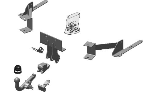 TOYOTA LAND CRUISER (J150) SUV BMA towbar, Wiring Harness Included