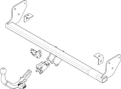 HYUNDAI i30 (FD) Hatchback BMA towbar, Wiring Harness Included