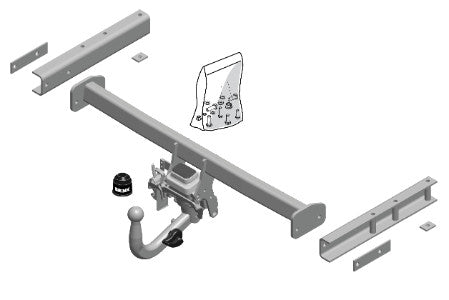 PORSCHE MACAN (95B) SUV Retractable, Wiring Harness Included