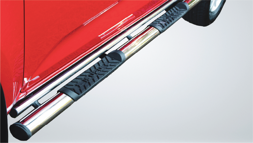 Isuzu DMAX Side Steps Single Cab Stainless 2022 >