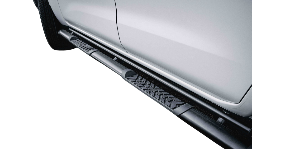 Nissan Navara D23 Facelift Side Steps Double Cab Black