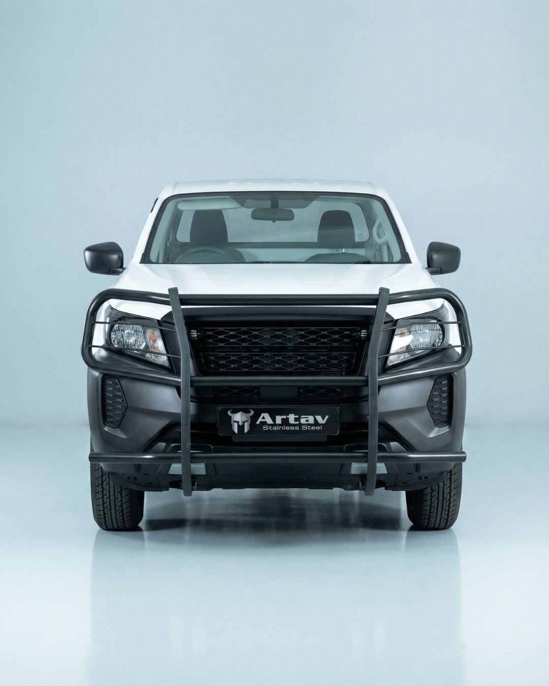 Artav Bush Bar for use on Nissan Navara D23 Facelift Model (Brackets Included) 2021 >