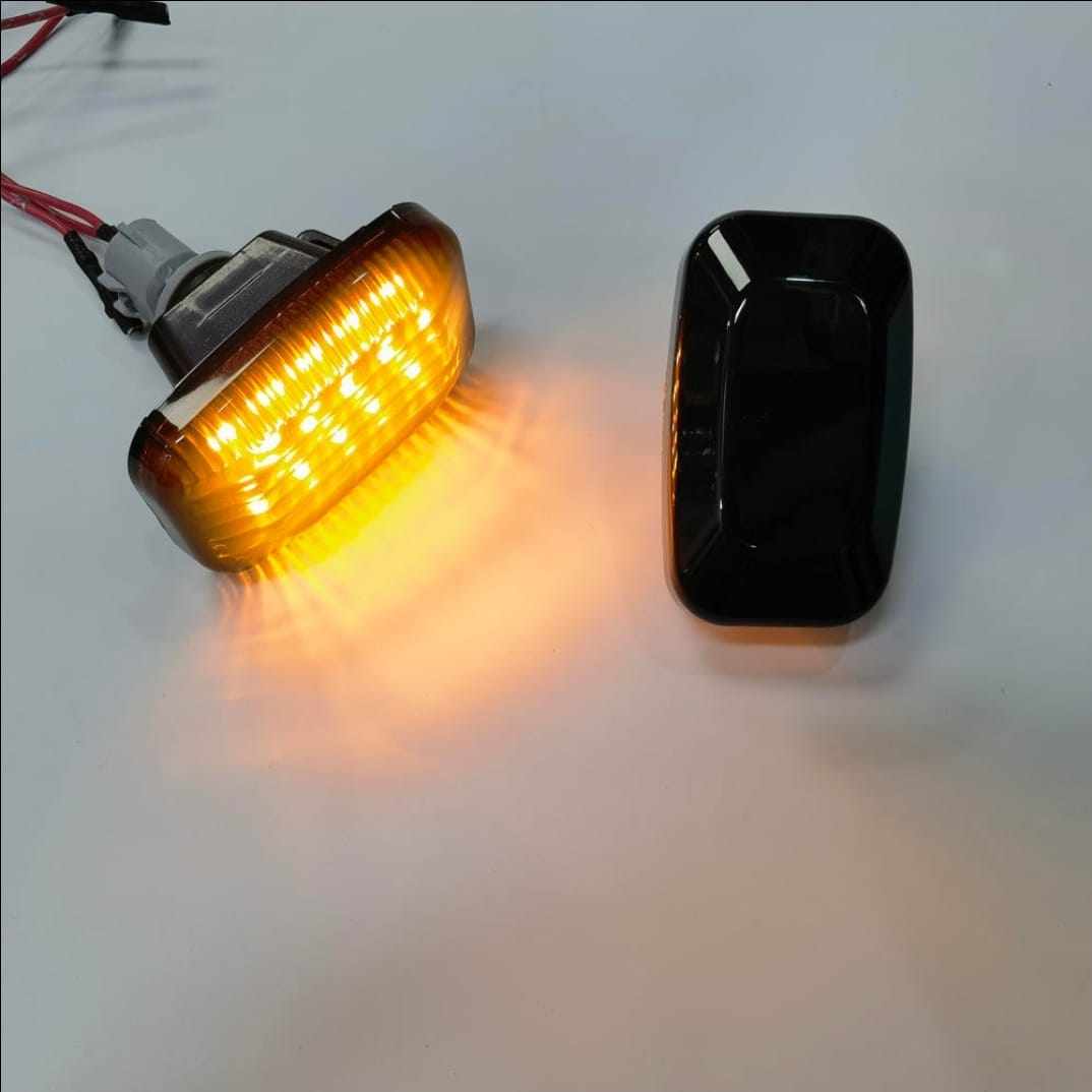 Land Cruiser 79 Series Side Indicators LED (Smoked) (1994-Current)