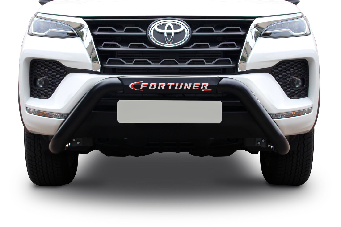 Toyota Fortuner GD6 2020 Matt Black Stainless Steel Nudge Bar ** NOT PDC compatible