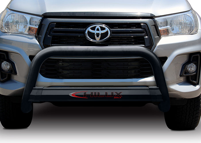 MLA Hilux Black Stainless Steel Nudge Bar