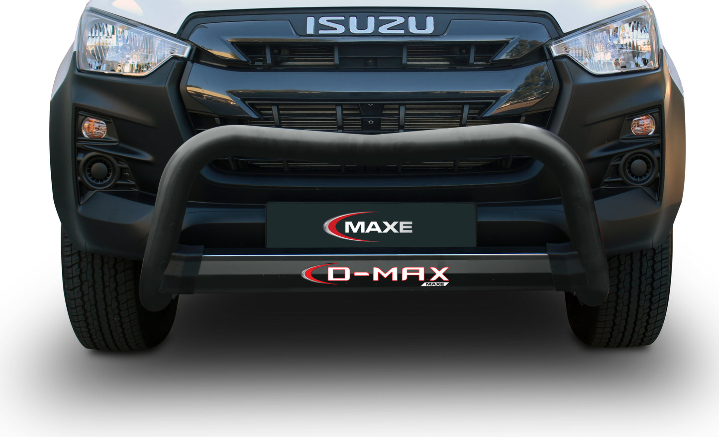 Isuzu Isuzu D-Max Gen 7 Black Stainless Steel MLA design Nudge Bar - 2021