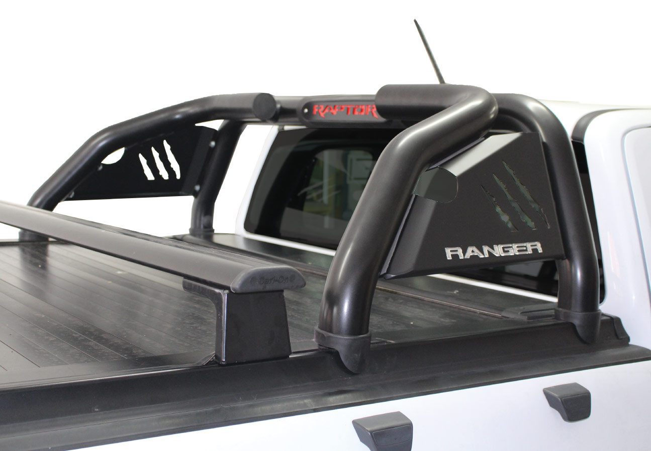 Ford Ranger Raptor Plated Securi Lid 218 Sports Bar Black