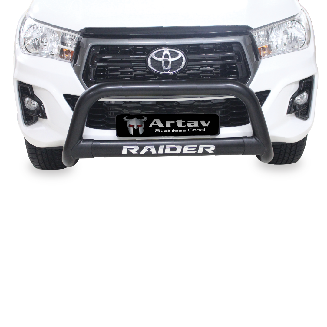 Toyota Hilux Nudge Bar Black (PDC Friendly) 2016 >