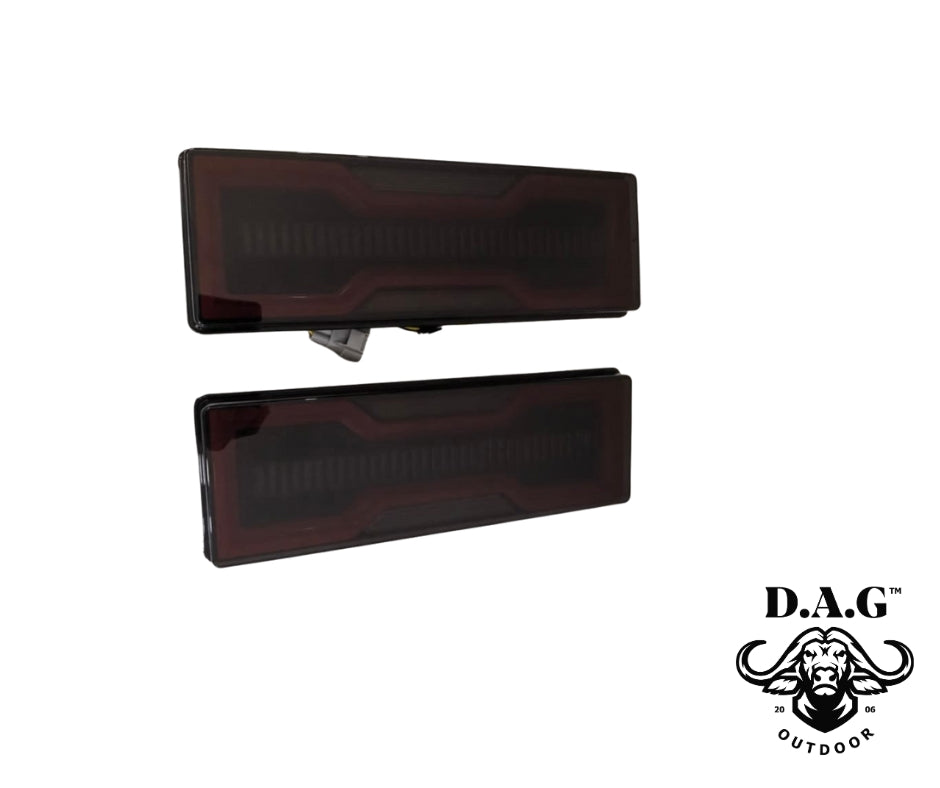 Land Cruiser 79 Series Tail Lights (Smoked) (1994-Current)