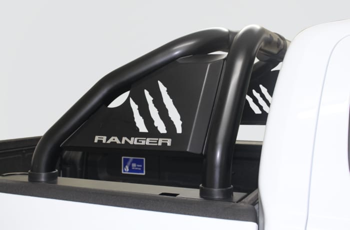 Ford Ranger Sports Bar Black - Brake Light Integration - RAPTOR DECALS 2012 - 2022