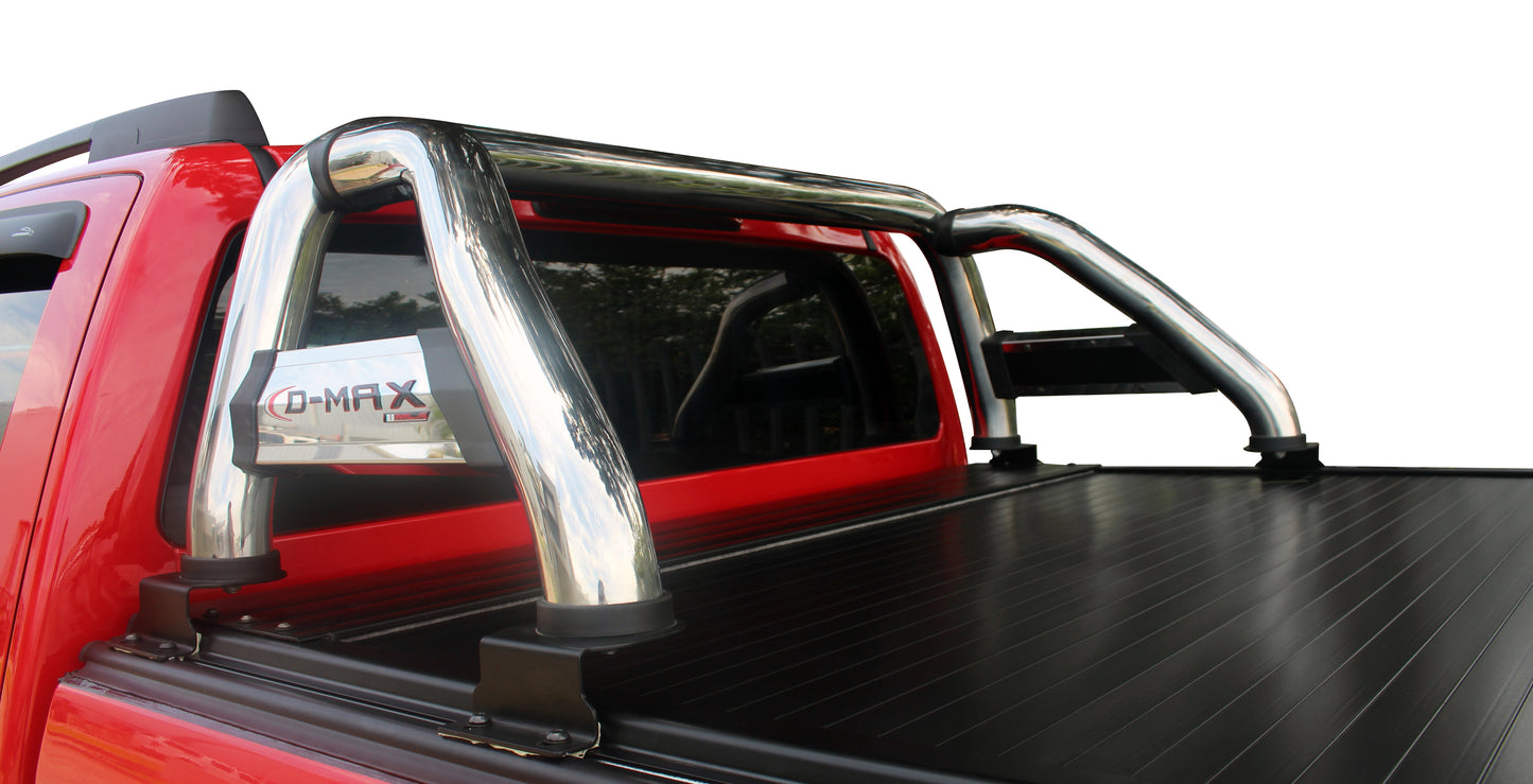 Isuzu Isuzu D-Max Gen 7 D/Cab MLA design Sports Bar Rollatop Compatible Polished