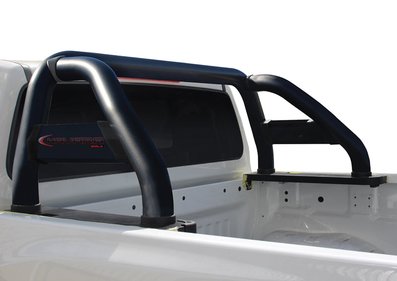 Nissan MY21 Navara MLA Black Stainless Steel Sports Bar