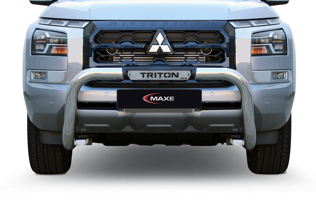Mitsubishi Triton MY2025 Polished Stainless Steel nudge bar