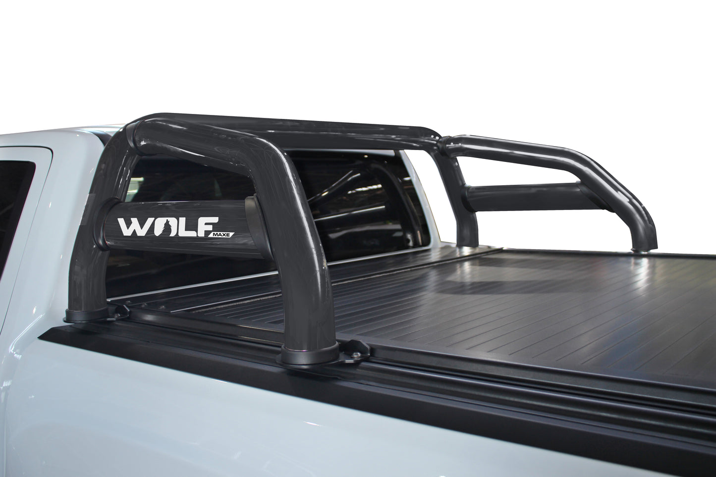 Volkswagen Amarok Next Gen 2023 D/Cab Black Stainless Steel Roller Cover Compatible Sports Bar