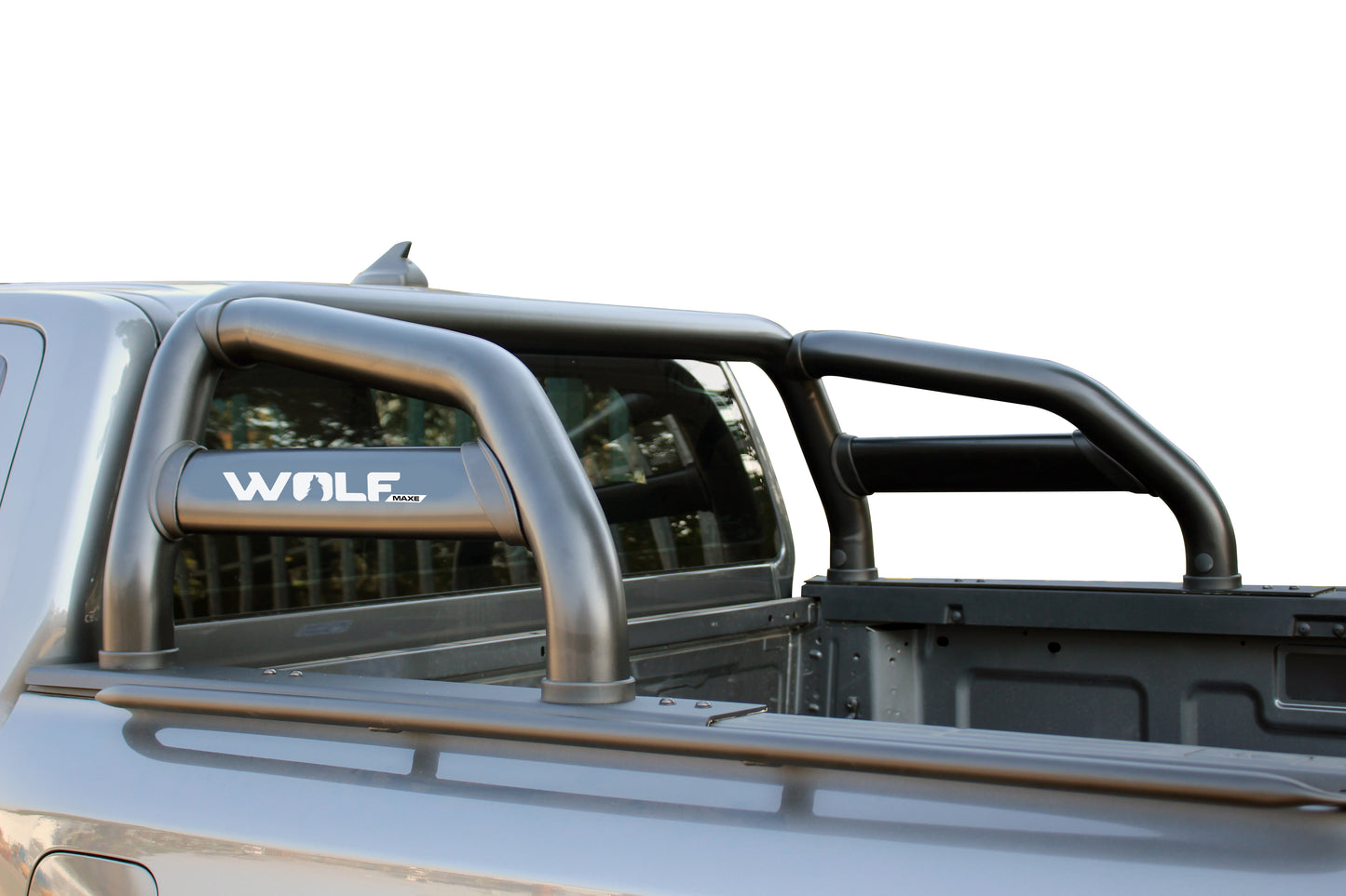 Volkswagen Amarok Next Gen 2023 D/Cab Sill Mount Oval design Sports Bar Black
