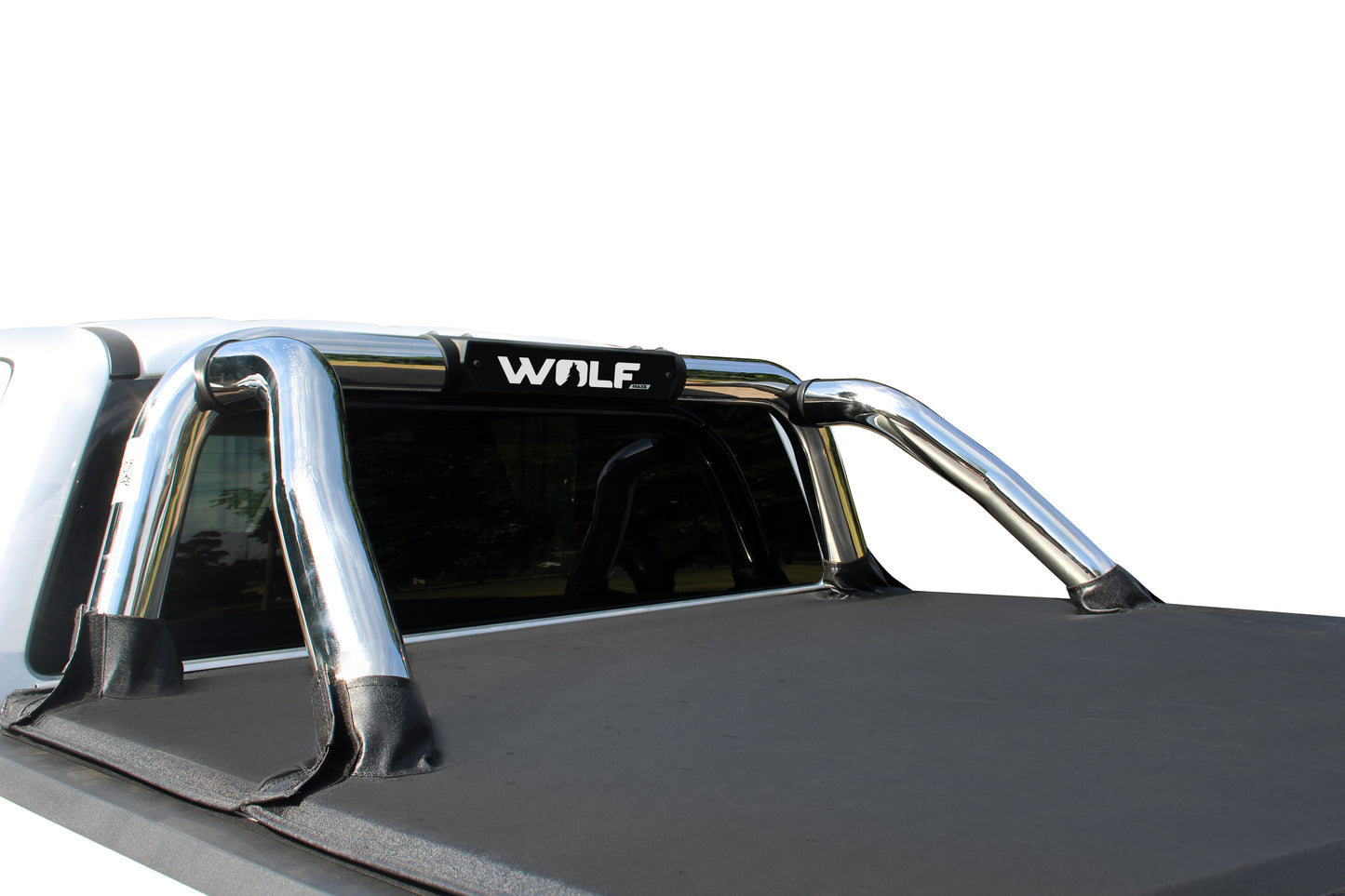 Volkswagen Amarok Next Gen 2023 Polished Stainless Steel Sportsbar - Base plate mount