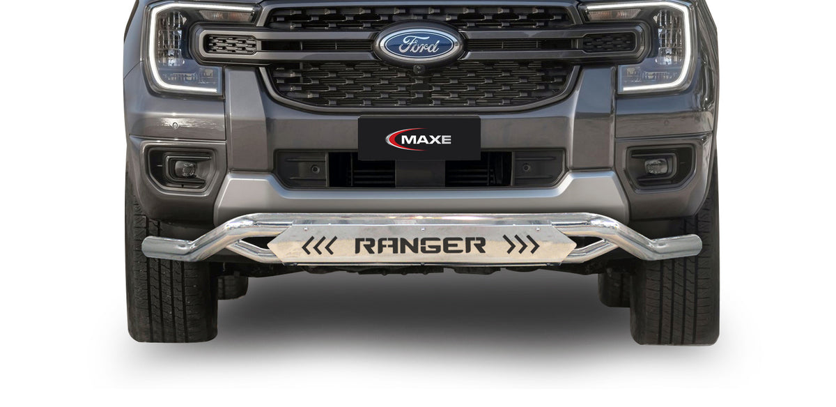 Ford Ranger Next Gen Polished Stainless Steel Front Styling Bar