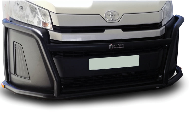 Toyota Quantum MY18 Black Stainless Steel Bumper Wrap Around