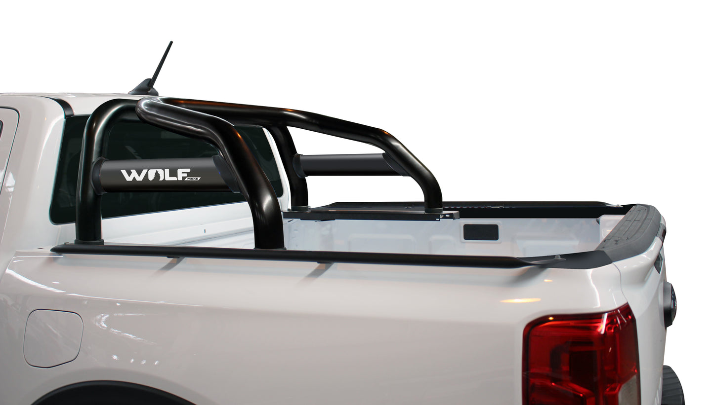 Volkswagen Amarok Next Gen 2023 D/Cab Black Stainless Steel Sportsbar