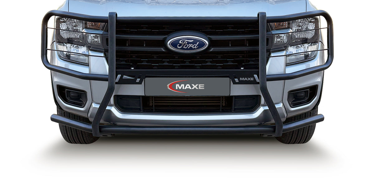 Ford Ranger Next Gen Black Stainless Steel Fullface Bullbar