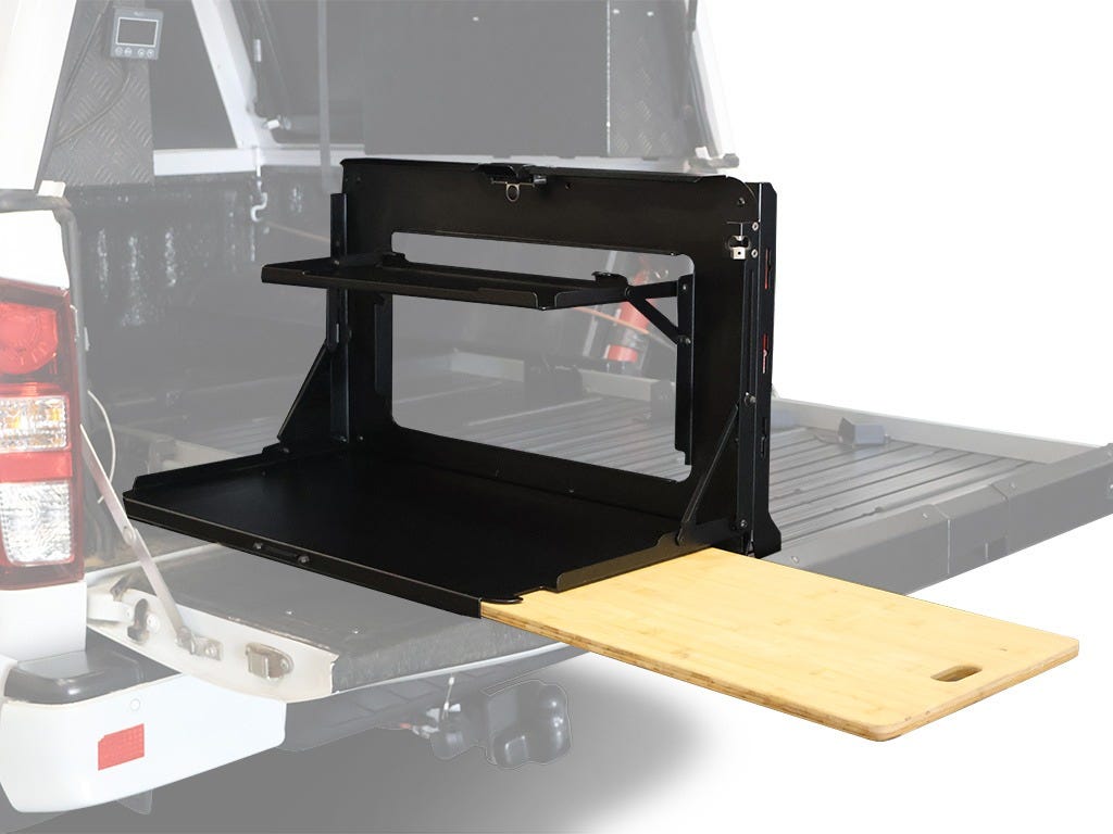 Cargo Bed Slide Drop Down Table Kit / Large