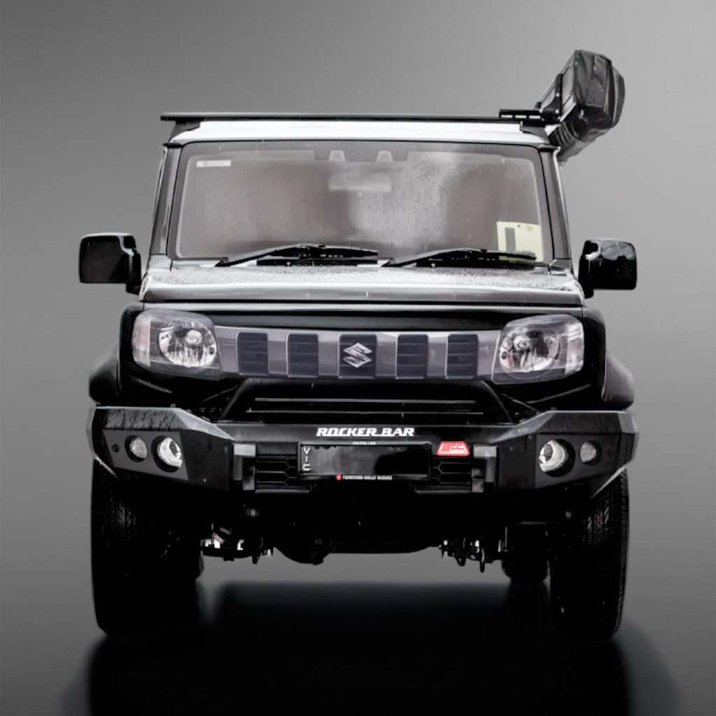 JIMNY GEN3 2005 to 2018: POST TYPE BUMPER REPLACEMENT BULLBAR