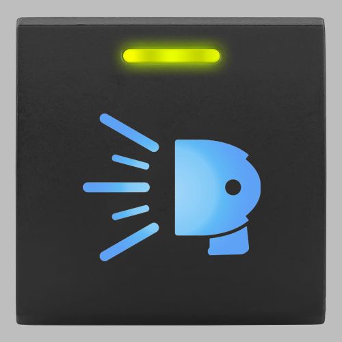 Stedi Square Type Push Switch - Left Side Lights