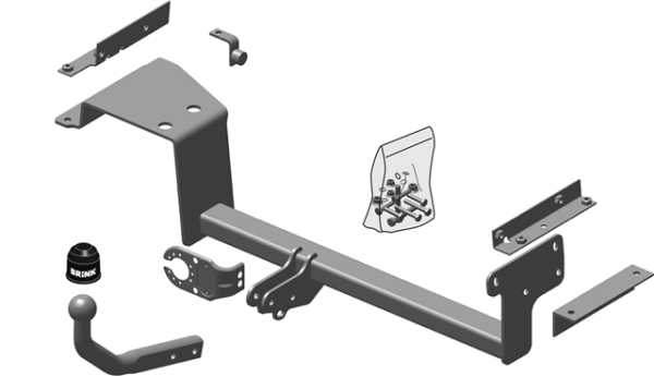 NISSAN MICRA III (K12) Fixed tow bar Hatchback