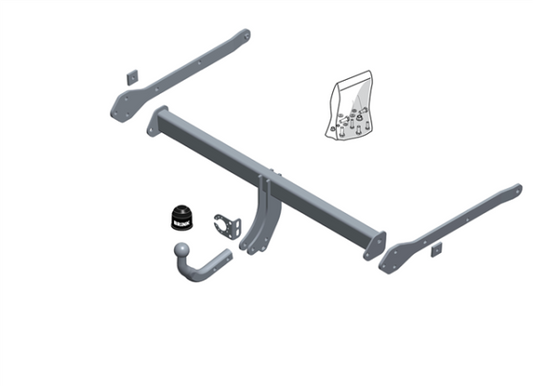MAZDA CX-3 (DK) Fixed tow bar Closed Off-Road Vehicle