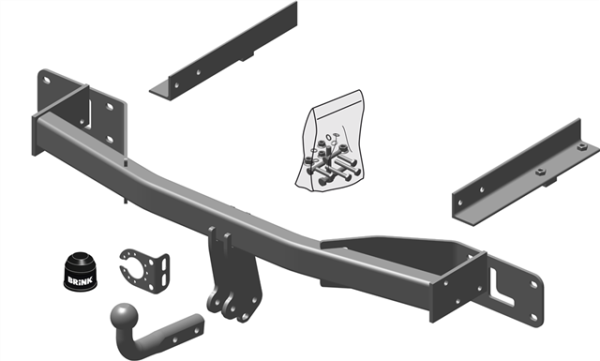 Opel Meriva B Fixed Towbar MPV