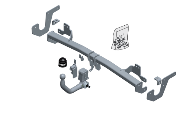 OPEL CORSA F BMU tow ball Hatchback