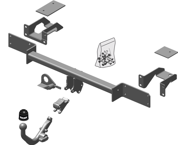 OPEL MERIVA BMA tow ball MPV
