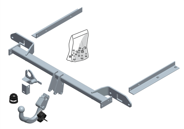 Opel Zafira Tourer C (P12) Detachable Towbar