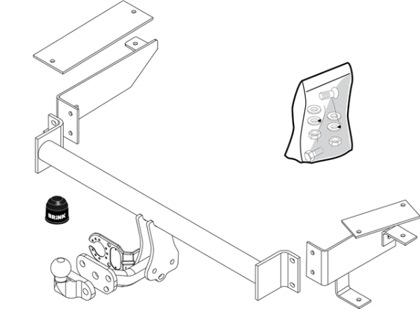 OPEL COMBO Tour Flange ball 2 holes Tour