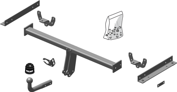 OPEL MOKKA / MOKKA X (J13) Fixed tow bar Closed Off-Road Vehicle