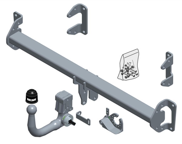 VOLVO V60 II (225) BMU Detachable Tow Bar Estate