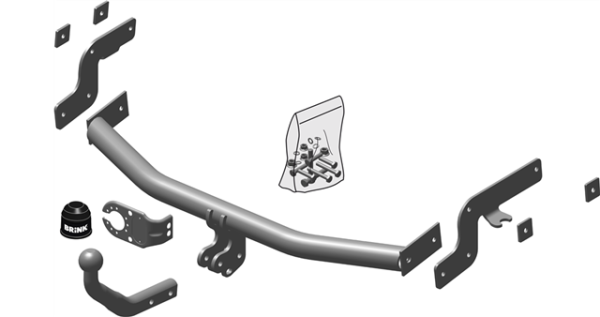 PEUGEOT BIPPER (AA_) Fixed tow bar Box